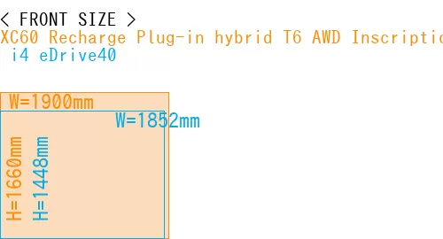 #XC60 Recharge Plug-in hybrid T6 AWD Inscription 2022- +  i4 eDrive40